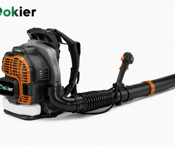 Dokier TerraBlast ProPack 580 Backpack Leaf Blower – High-Capacity Outdoor Cleaning System