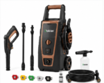 Dokier PowerStream Pressure Washer Pro – Multi-Nozzle Outdoor Cleaning System