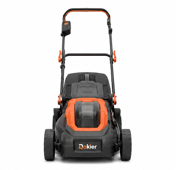 Dokier GreenMotion Electric Lawn Mower – Cordless Push Mower for Efficient Lawn Care
