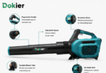 Dokier AeroFlow X1 Cordless Leaf Blower – Battery Powered Outdoor Cleaning Tool - Image 2