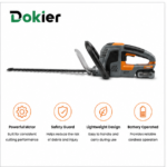 Dokier EdgeMaster Cordless Hedge Trimmer – Rechargeable Garden Cutting Tool - Image 4