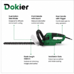 Dokier Electric Hedge Trimmer with Dual-Action Cutting Blade - Image 2